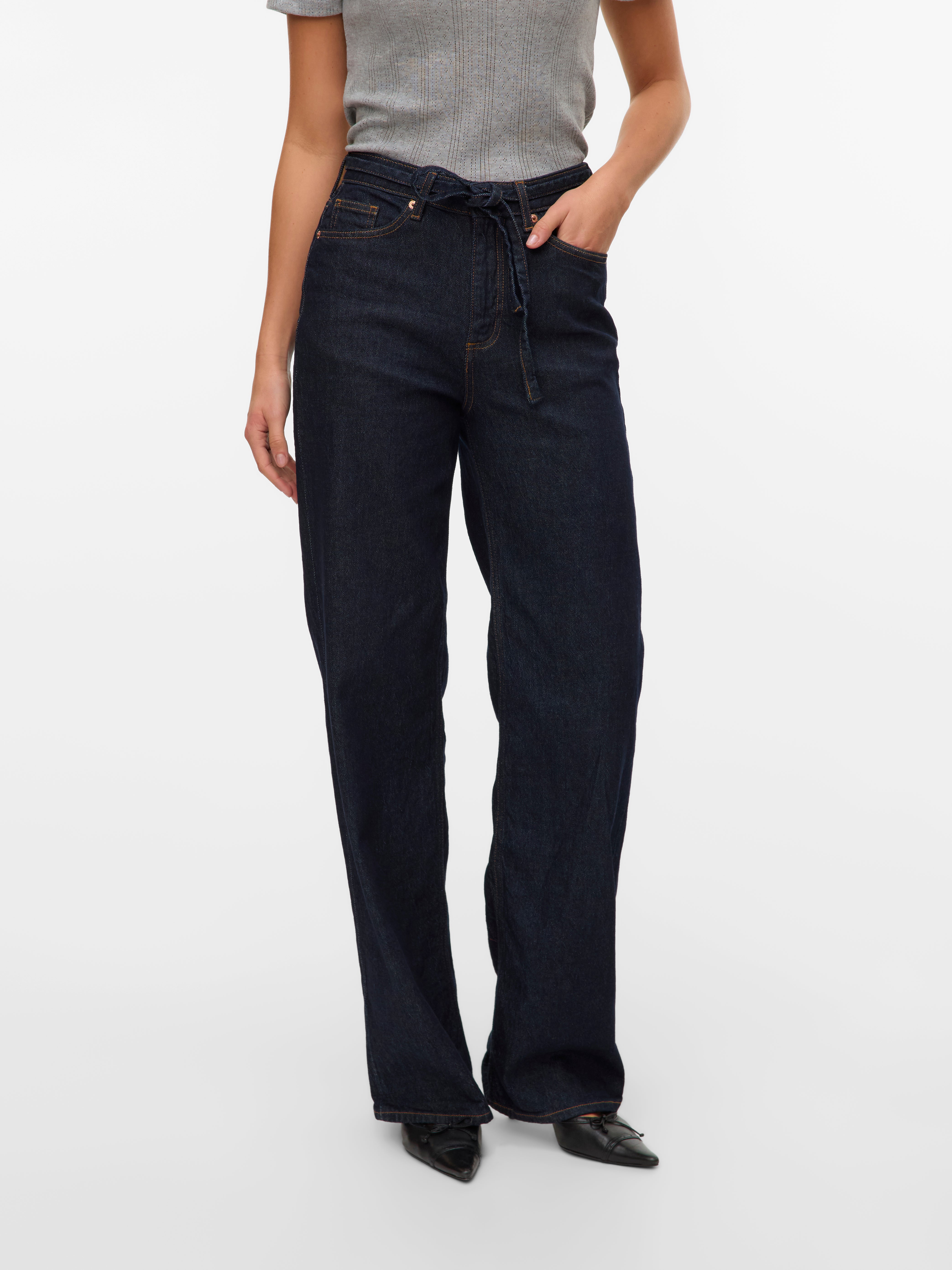 VMTESSA High rise Wide leg fit Jeans