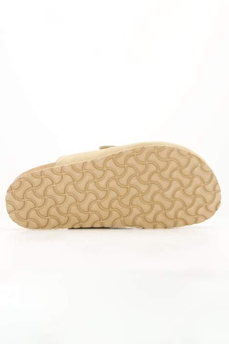 Leder-Mules, echtes Veloursleder, anatomisches Fußbett, Weite H