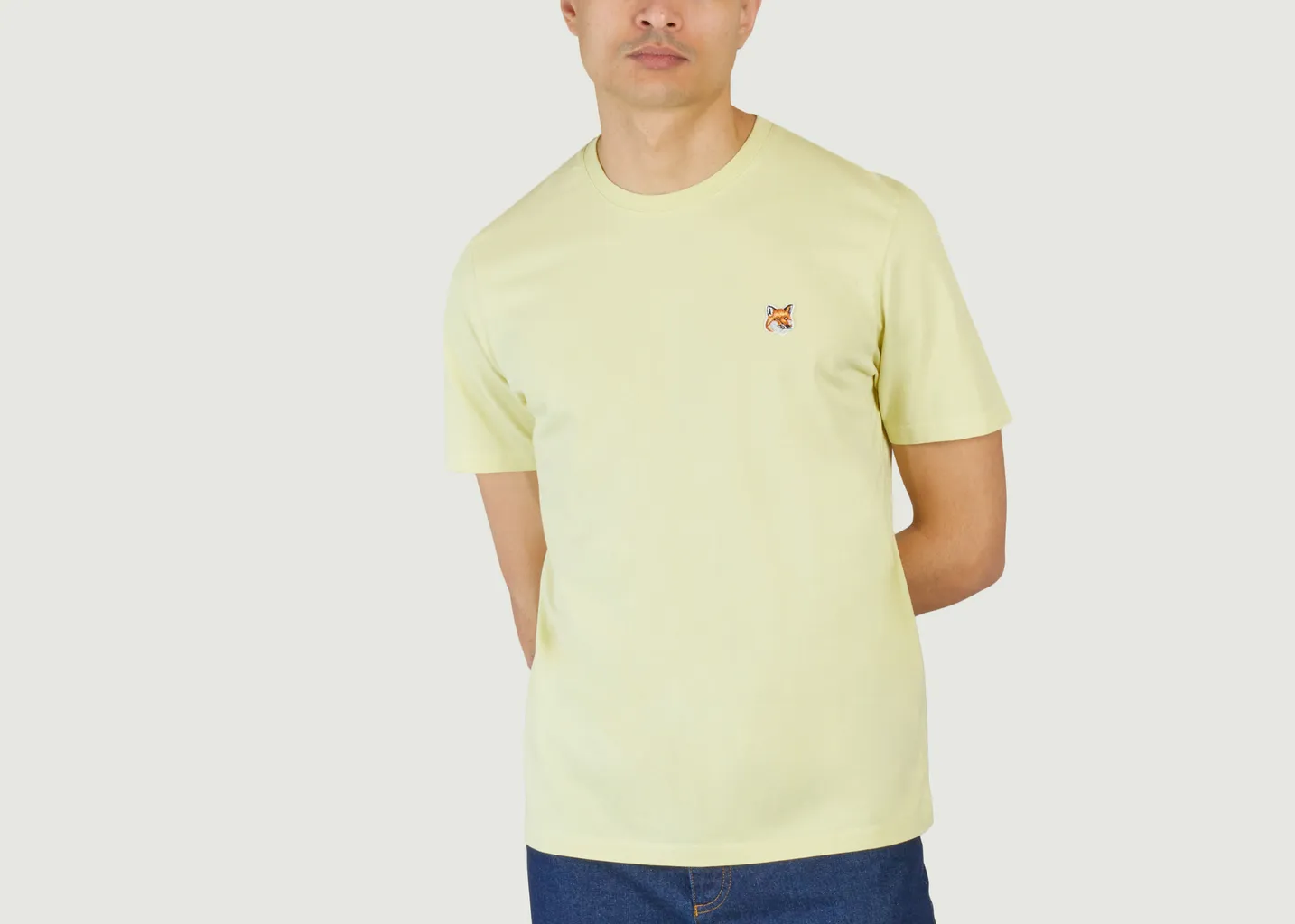 T-shirt Regular Patch Renard Maison Kitsuné