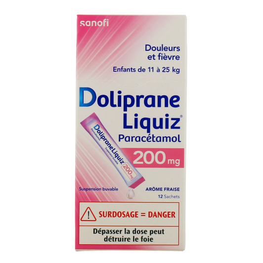 Doliprane Liquiz - Douleurs, Fièvre