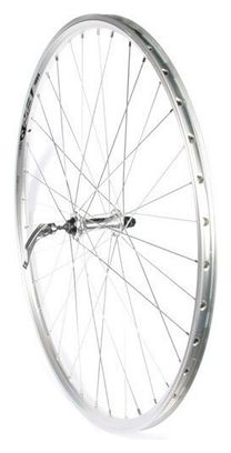 Roue avant 28  QR FREEWAY ETRTO 19X622 Argent Rodi