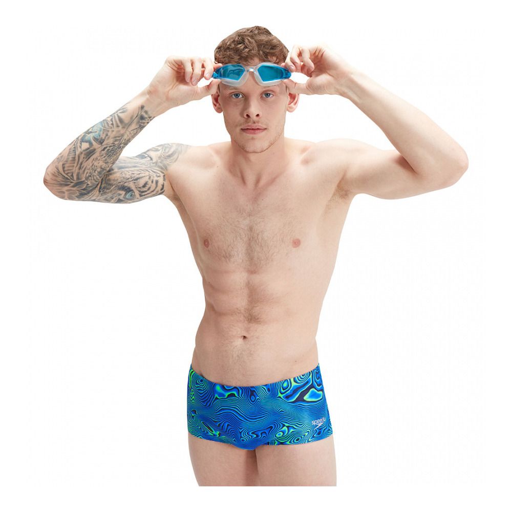 Speedo ECO+ 17CM CL TRAINING ALLOV BR - Slip de bain Homme blue/green