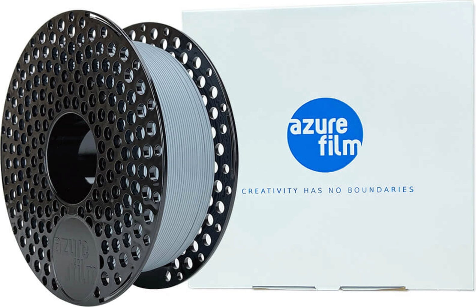 AzureFilm  ASA Grau, 1,75 mm / 1000 g (1 kg)    Hitze- und witterungsbeständiges Filament