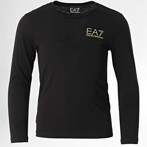 Tee Shirt Manches Longues Enfant 8NBT52 Noir