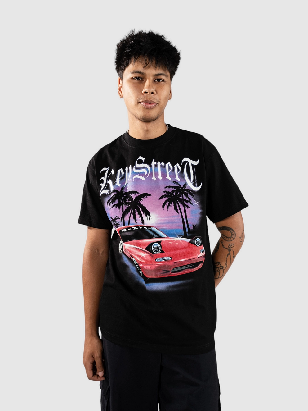 Key Street Hard Top T-Shirt black