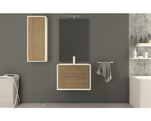 Baden Haus Bellagio wastafelmeubel 71 x 46 cm wit mat 50212