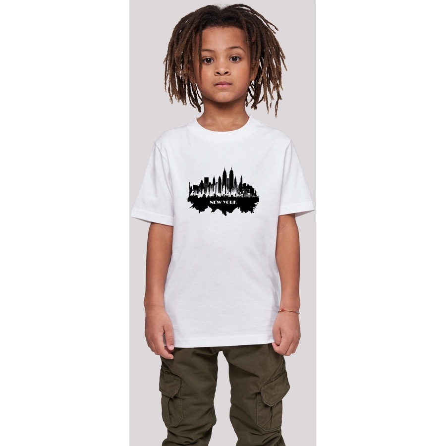 F4NT4STIC T-Shirt Cities Collection - New York skyline weiß