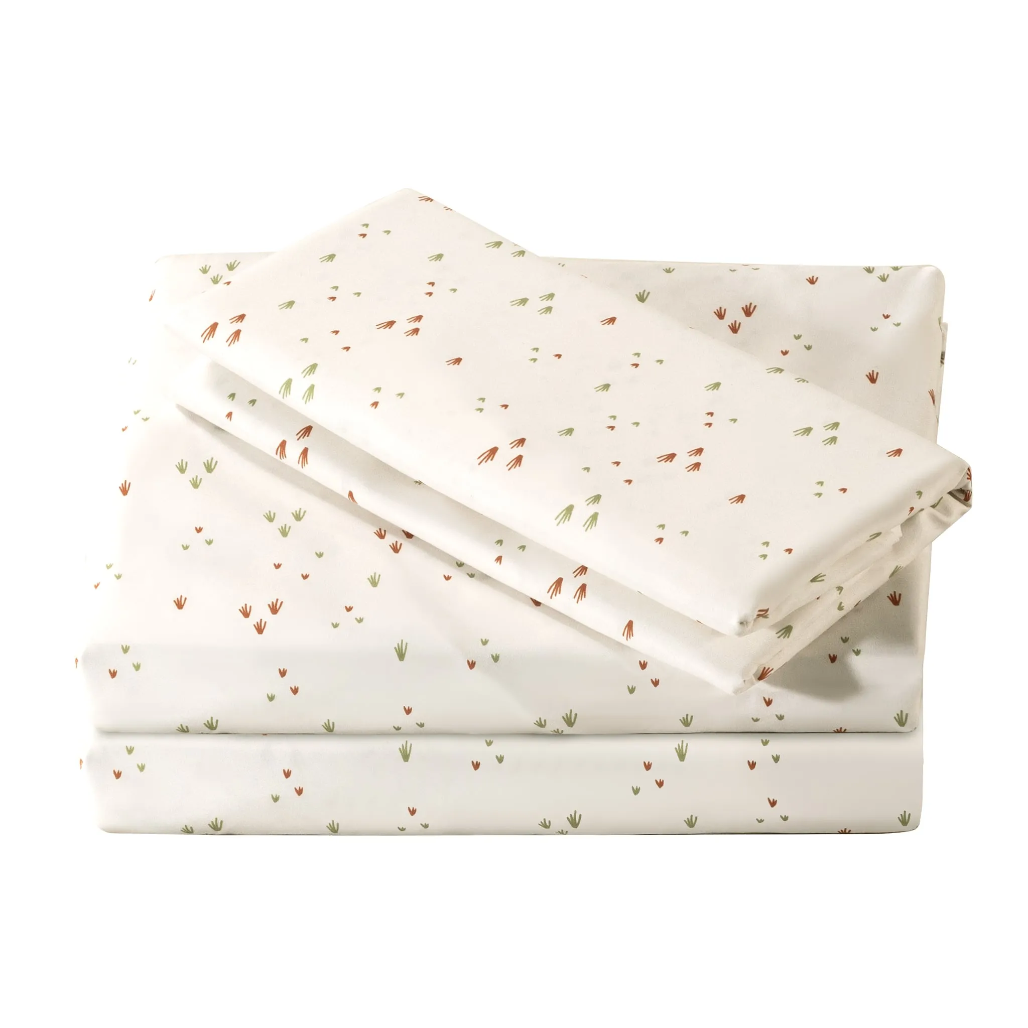 Origami Maison Ensemble Draps Lit Double - Herbes