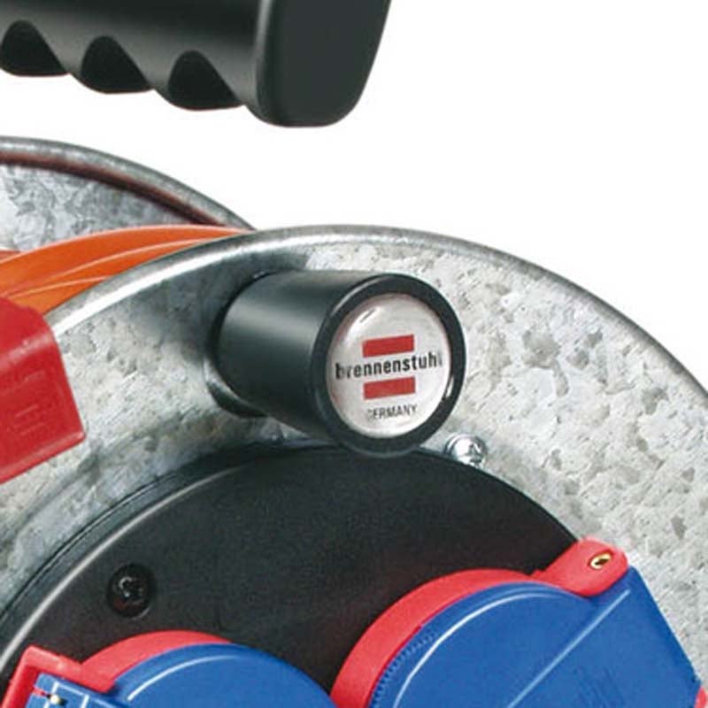 Brennenstuhl K-Tro.Garant 1072900 kabelhaspel 3 aansluitingen aderdikte 1.5mm buitengebruik 10m