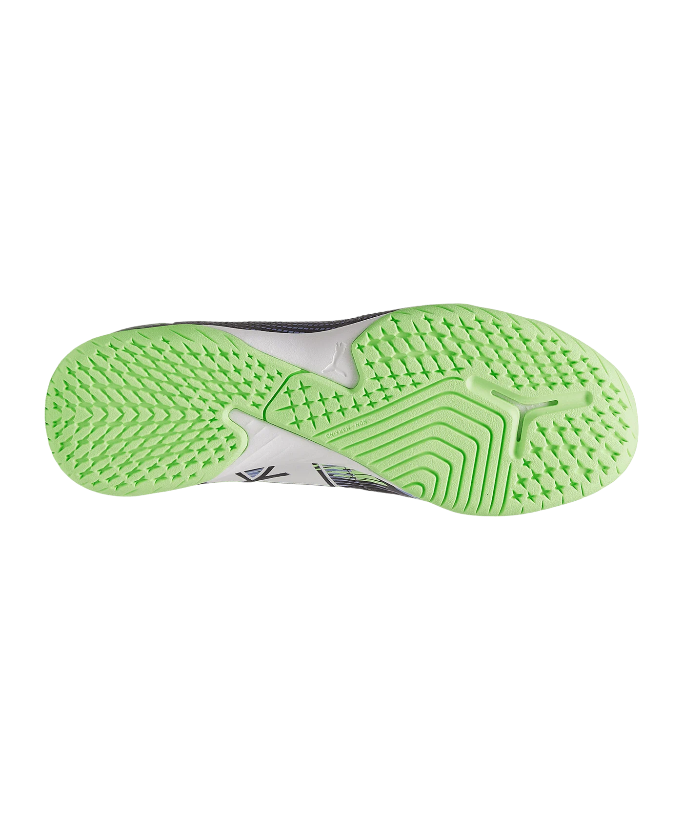 PUMA FUTURE 7 Match + Mid IN Lights Out Jr Kids Grau Weiss F03