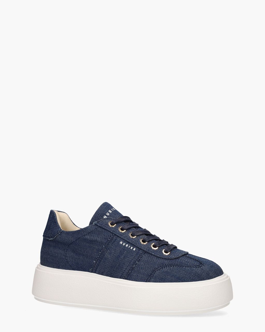 Nubikk Elise Wing Jeansblauw Damessneakers