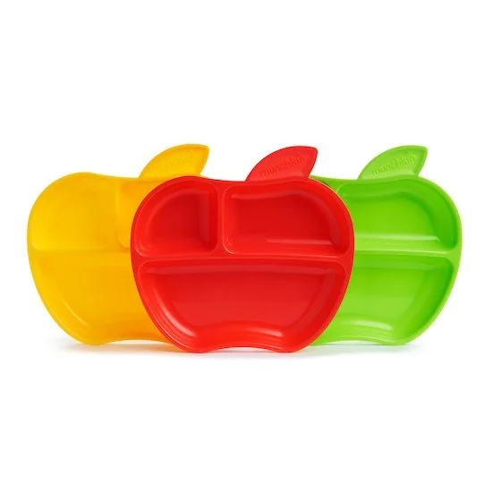 Lot 3 assiettes Petite Pomme   de               Munchkin