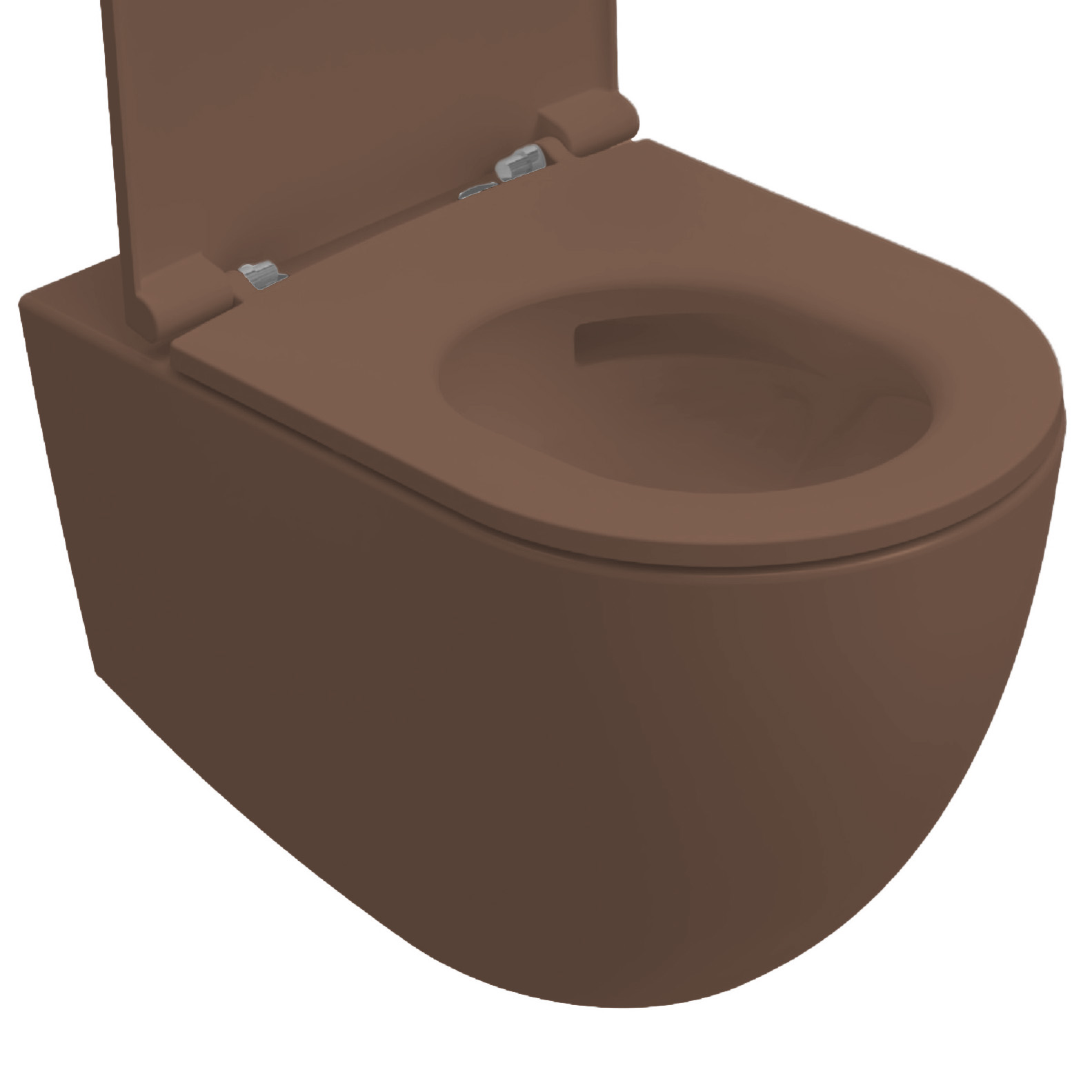 Isvea Infinity toiletpot met tornado flush met softclose zitting taupe