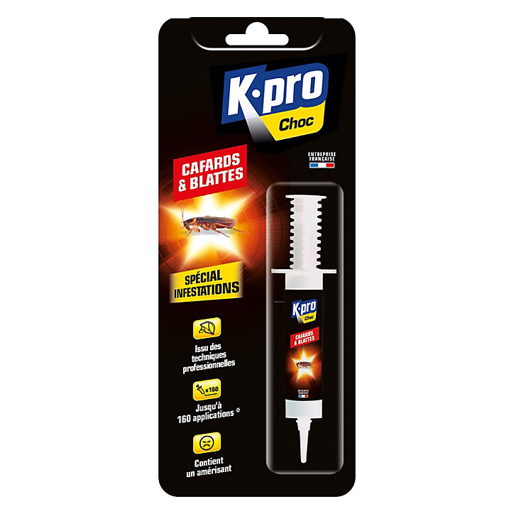 Seringue cafards blattes Kapo choc 10g