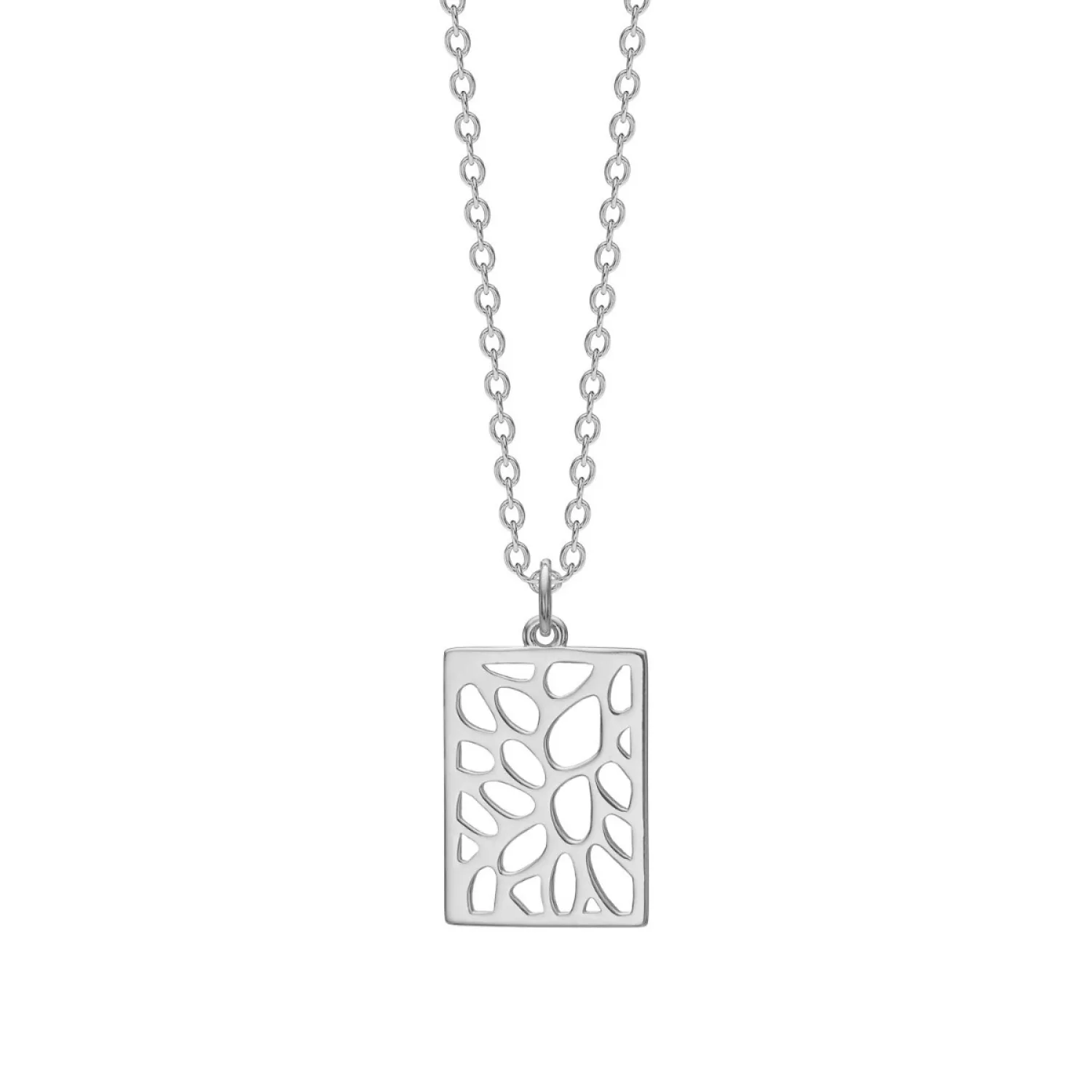 Schultz Jasmin Halskæde Copper Silverplated DU-719049-S