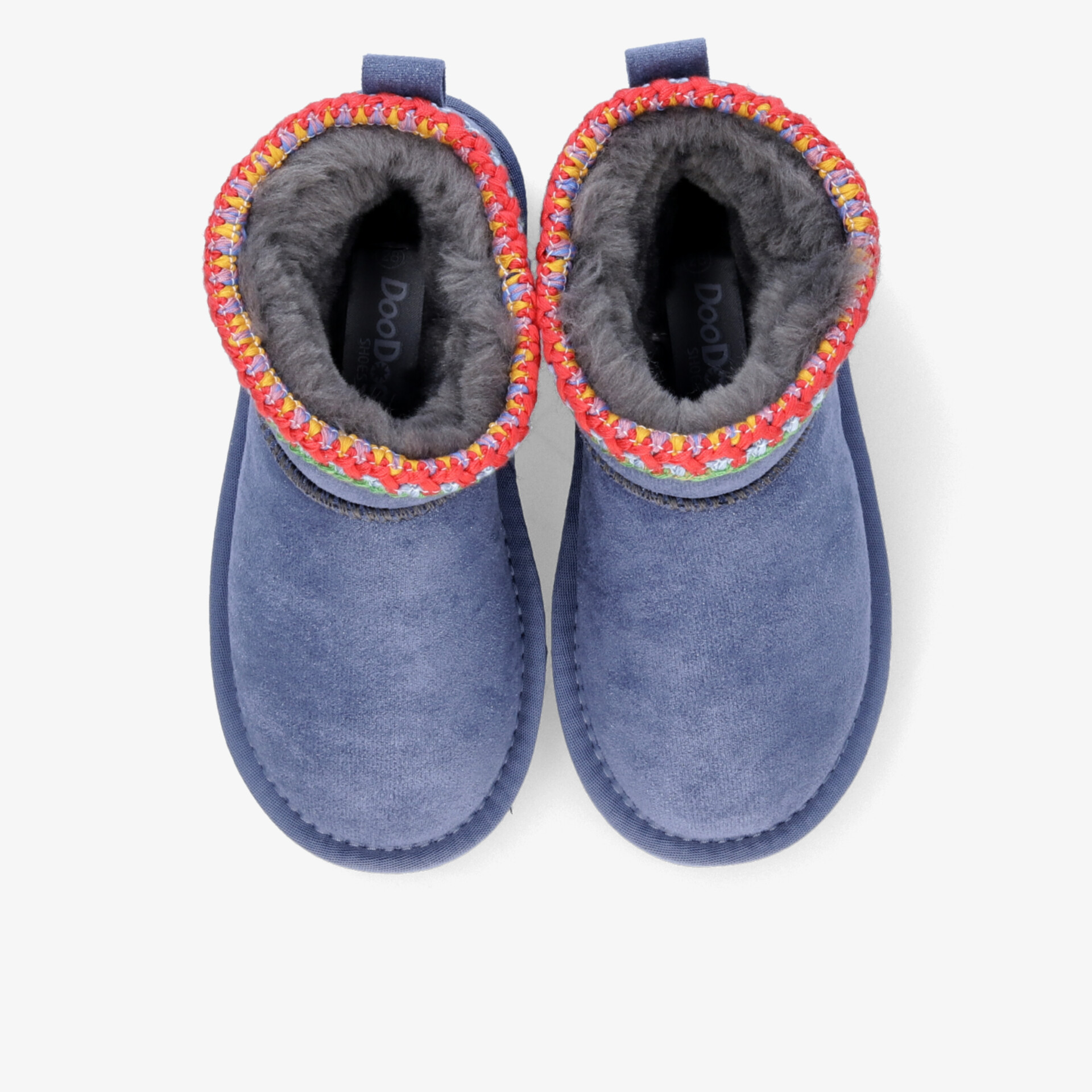 DooDogs Kinder Winterstiefel blau