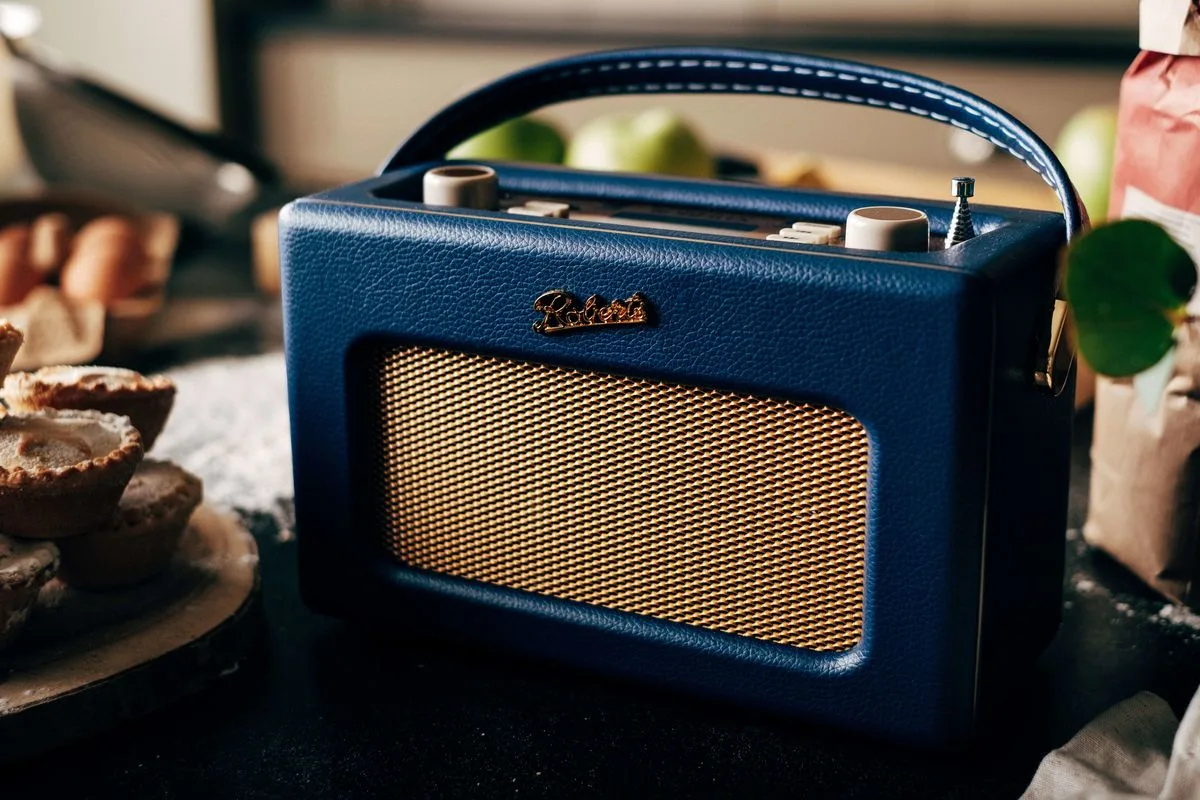 Roberts Revival iStream 3L Bleu foncé Enceintes connectées