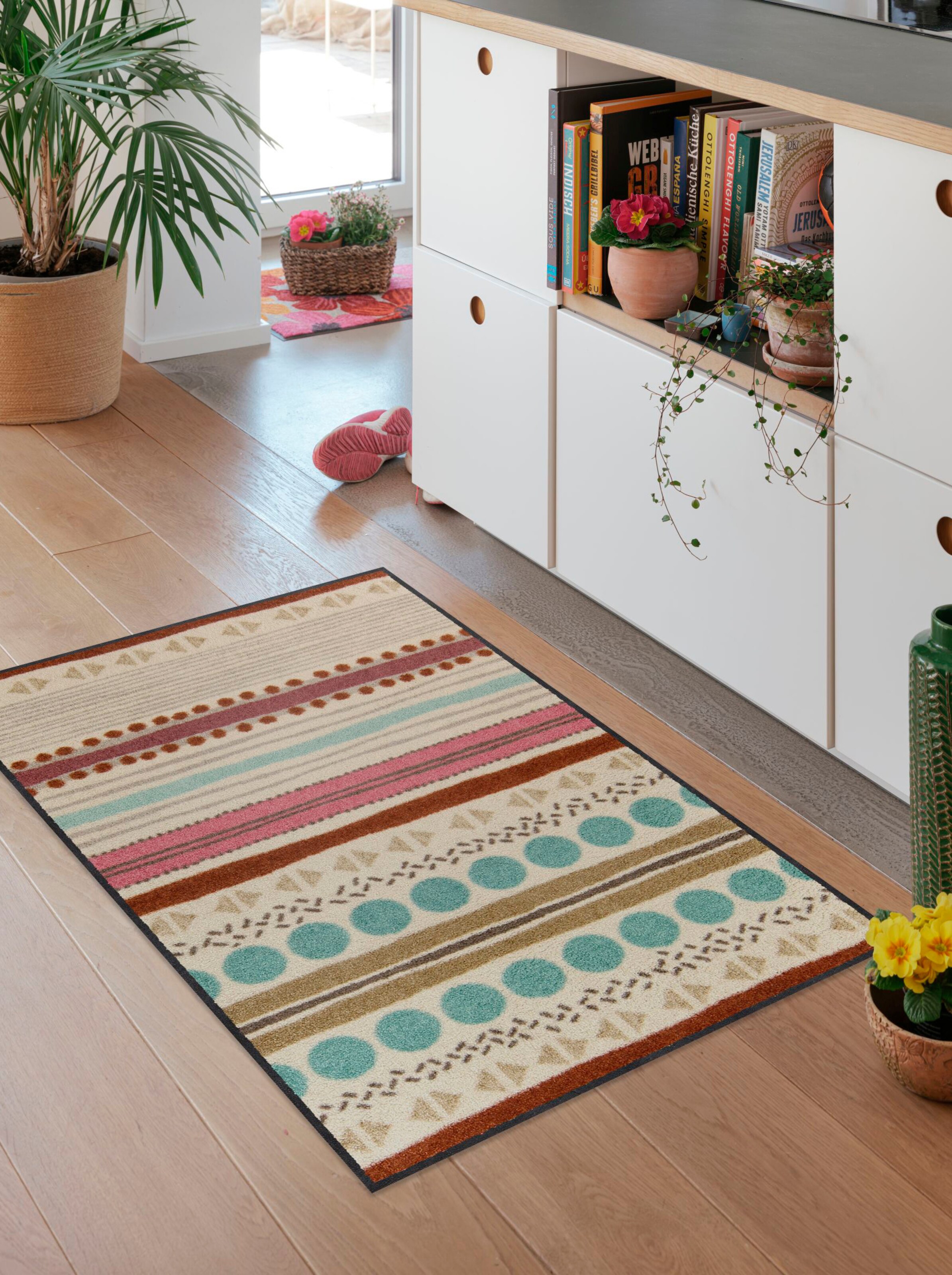 Salonloewe Fußmatte in ecru-bunt