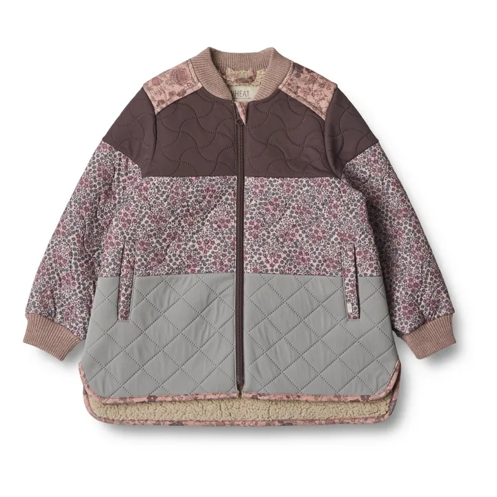Wheat Veste Matelassée Matières Recyclées Hadis | Aubergine