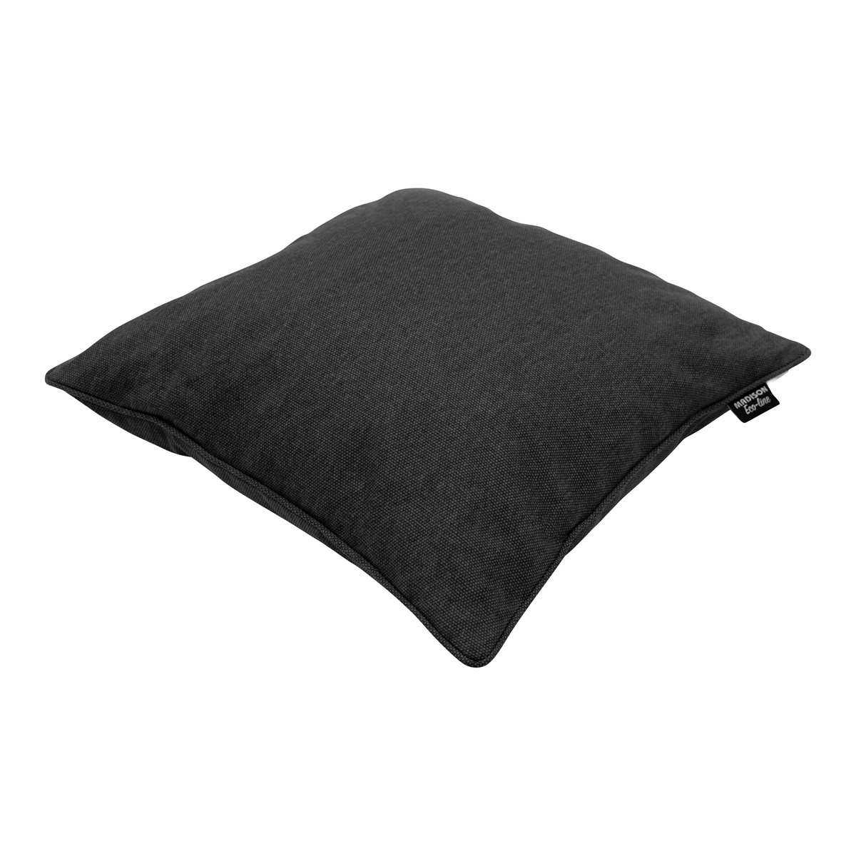 Madison Black canvas eco+ Sierkussen - Set van 4