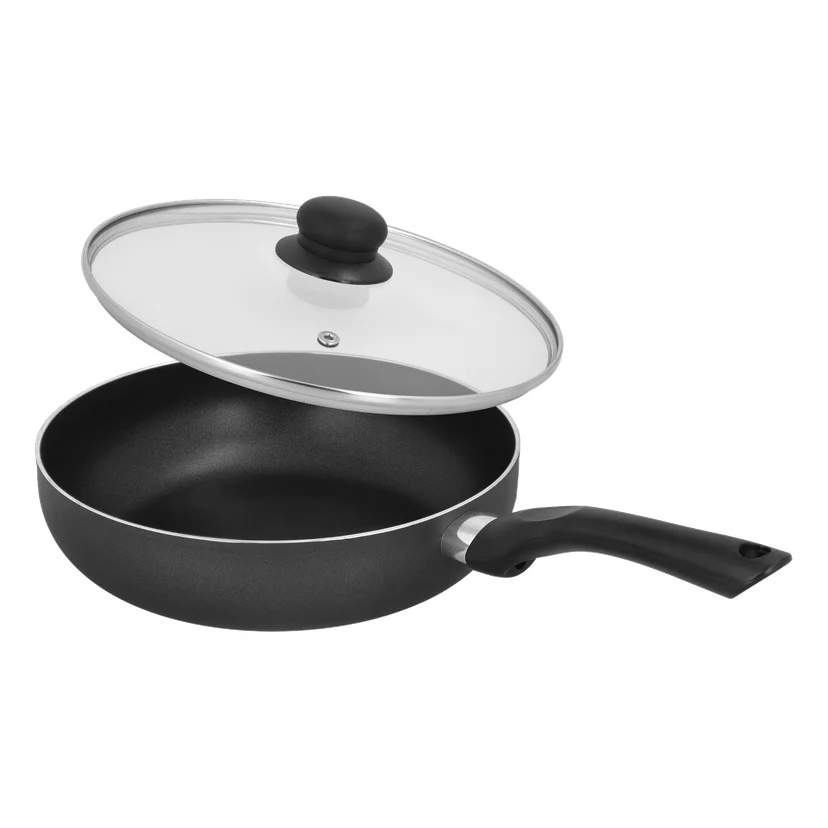 Keramisk traktorpanne med lokk Ø24 cm