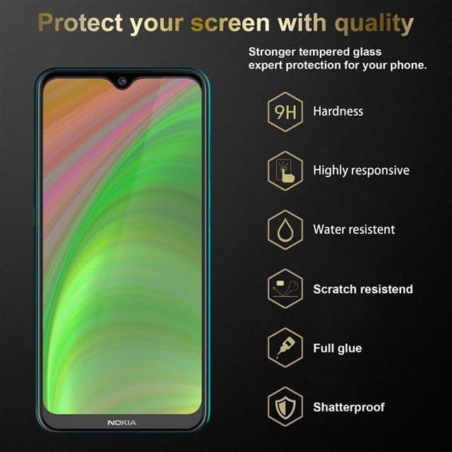 Nokia 7.2 Skærmbeskytter Beskyttelsesglas