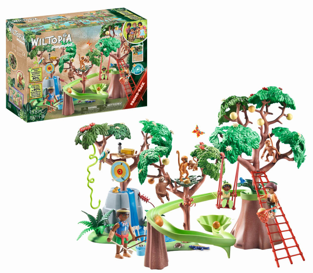 PLAYMOBIL 71142 Wiltopia - Tropischer Dschungel-Spielplatz