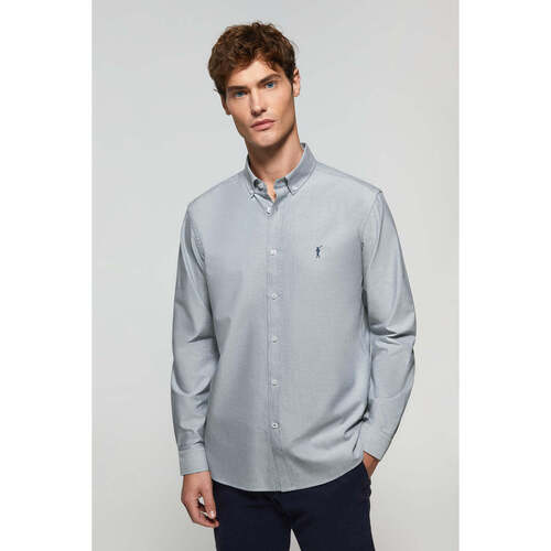 Polo Club - RIGBY GO SHIRT REG OXFORD Azul