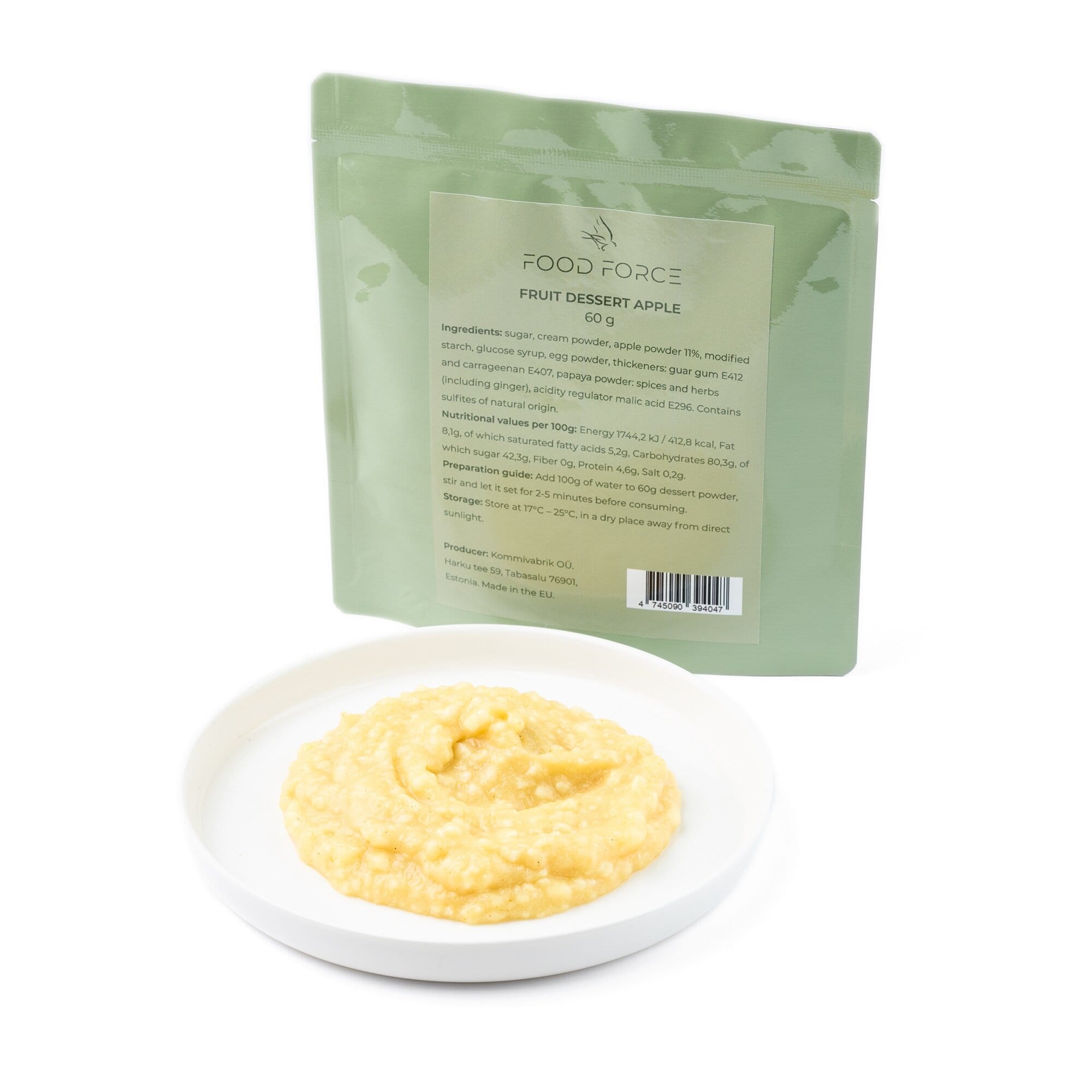 Food Force Fruit dessert apple<br>Dessert - 60g