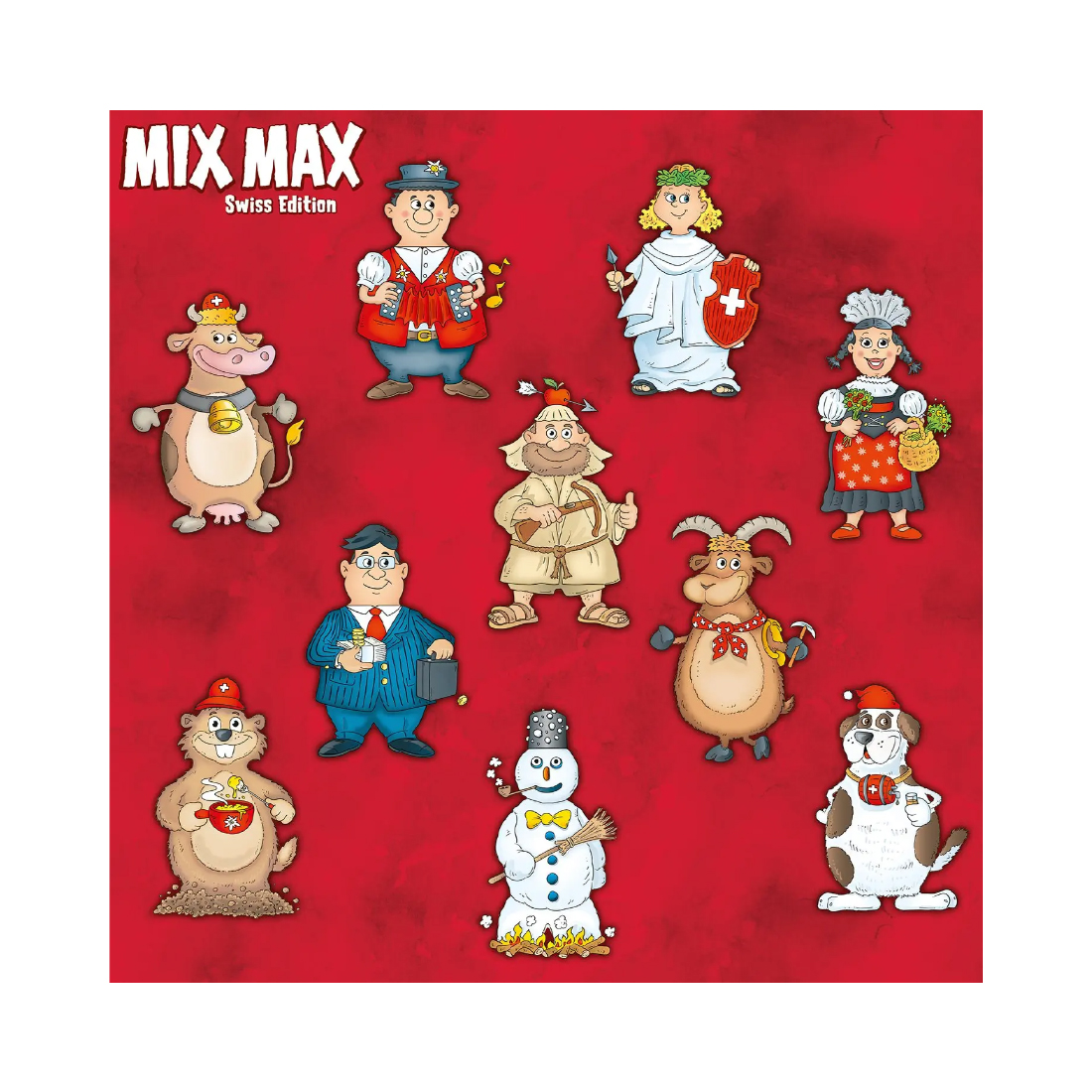carta media Mix Max Swiss Edition