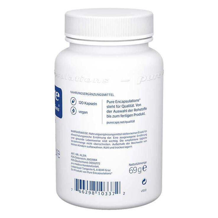 Pure Encapsulations Alpha Liponsäure Kapseln, 120 St