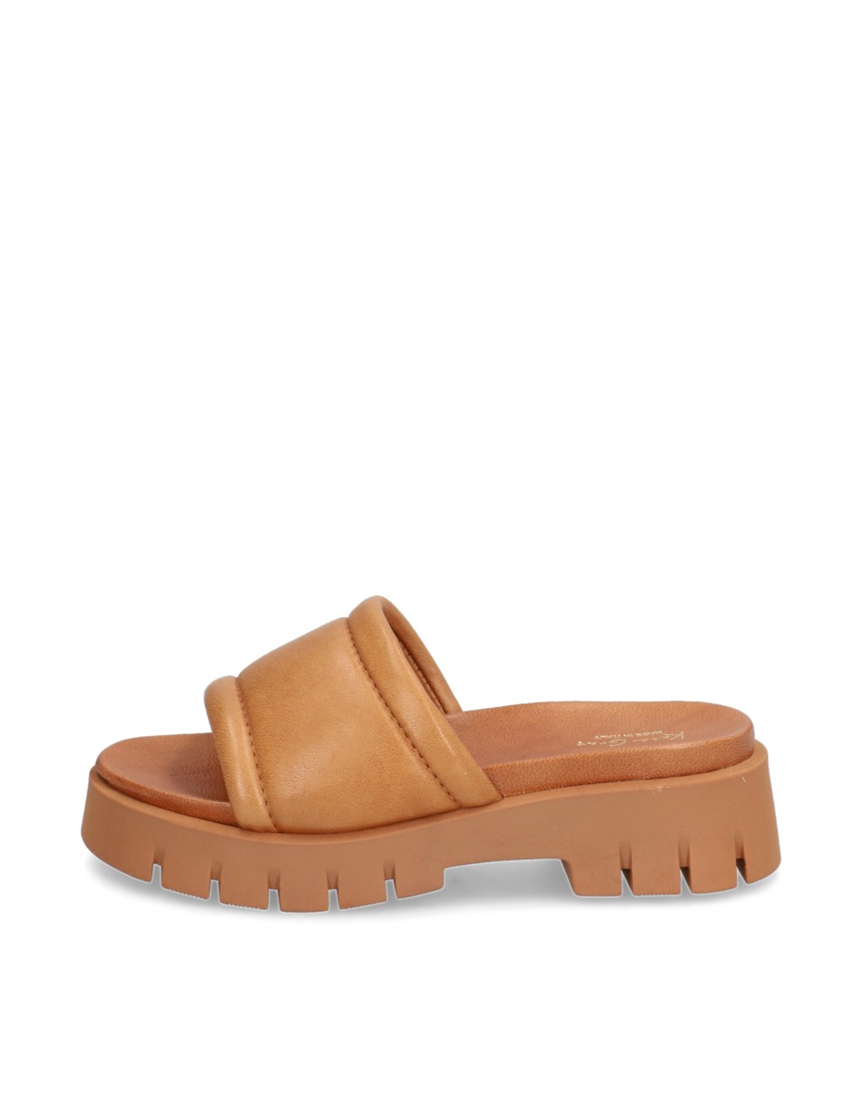 Glattleder Pantoffel