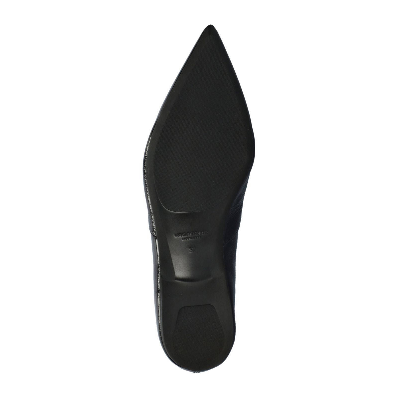Vagabond lakleren loafers zwart