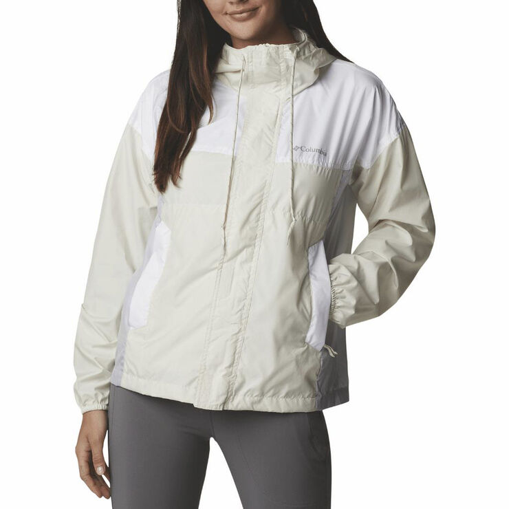Columbia flash challenger windbreaker Chalk, white, cirrus grey