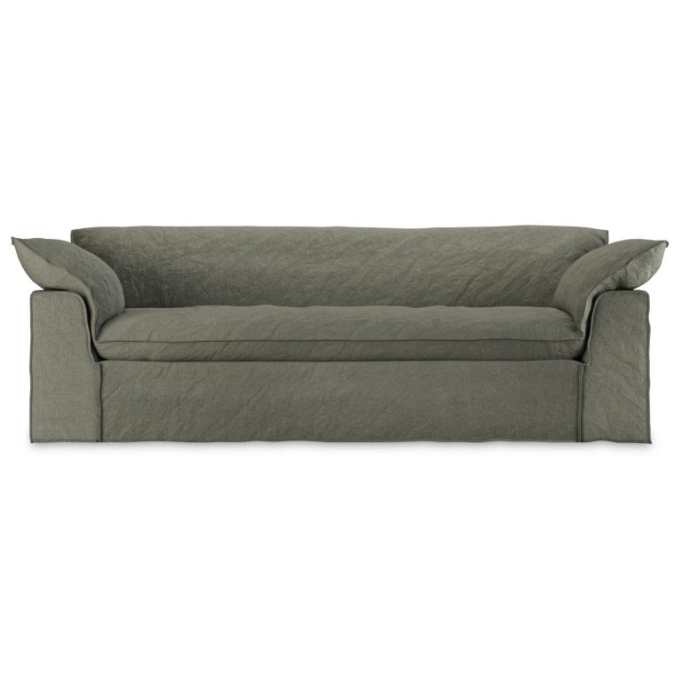 HKliving Nomad bank 244 Linen, Army Green