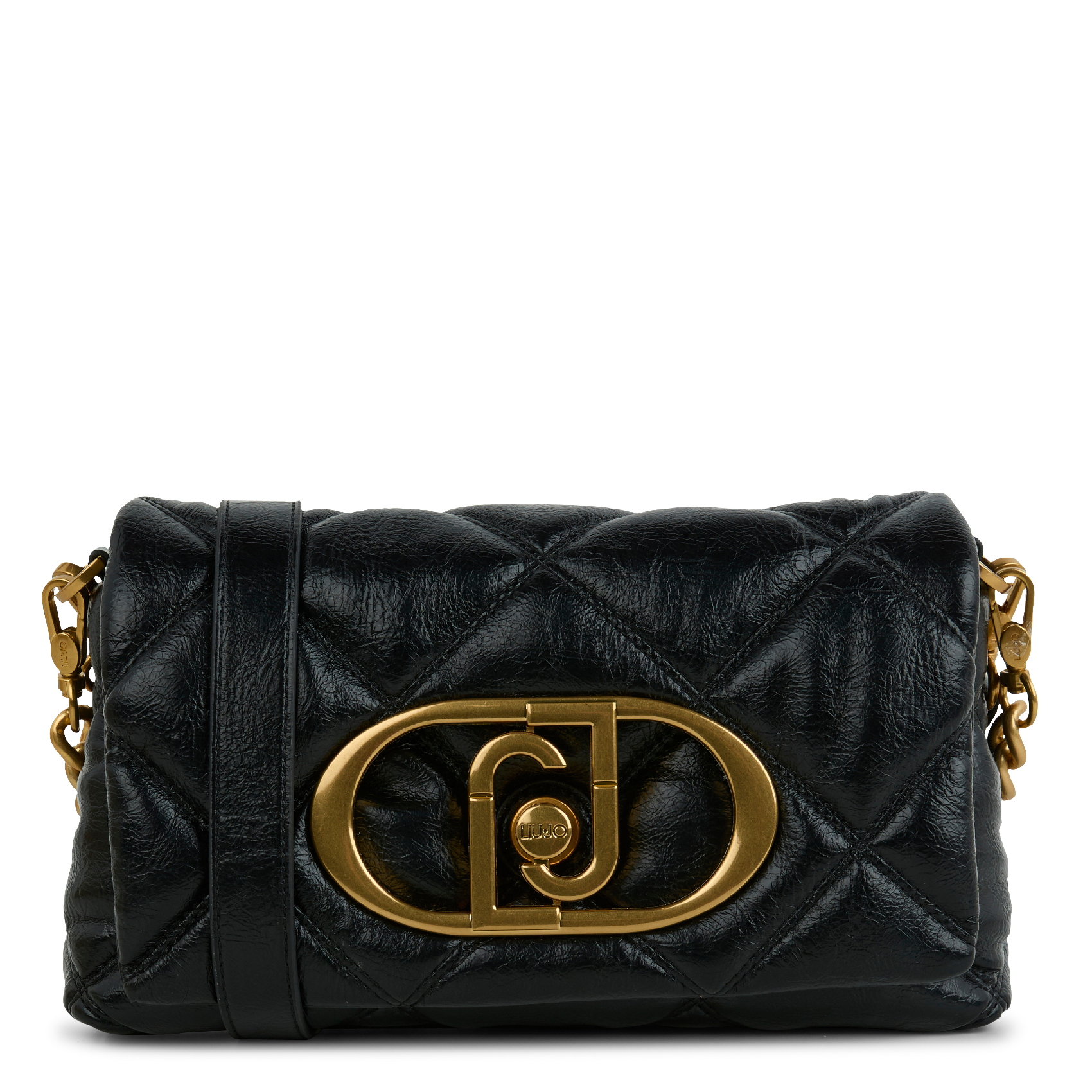Sac porté épaule matelassé| Noir