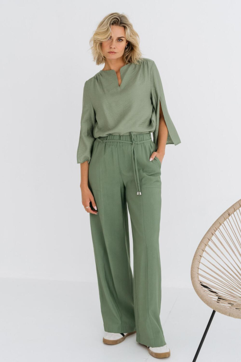 Maicazz groene dames blouse