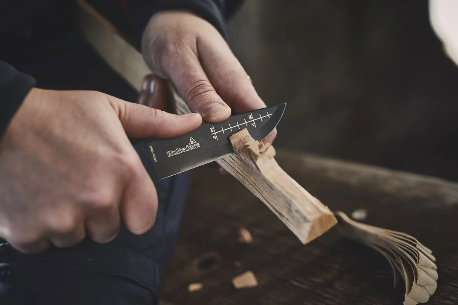 Hultafors OK4 Outdoor mes inclusief draagholster - 209 mm