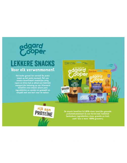 Edgard&Cooper Beef Busy Day Bar 25 g - Hondensnacks