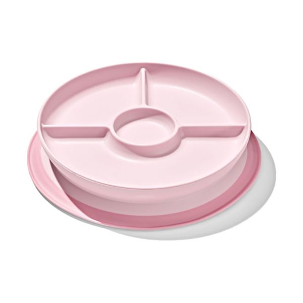 Oxo Tot Stick & Stay Bord met 3 vakjes - Opal