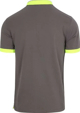 Sun68 Poloshirt Big Stripe Fluo Antraciet A35121-99 kopen