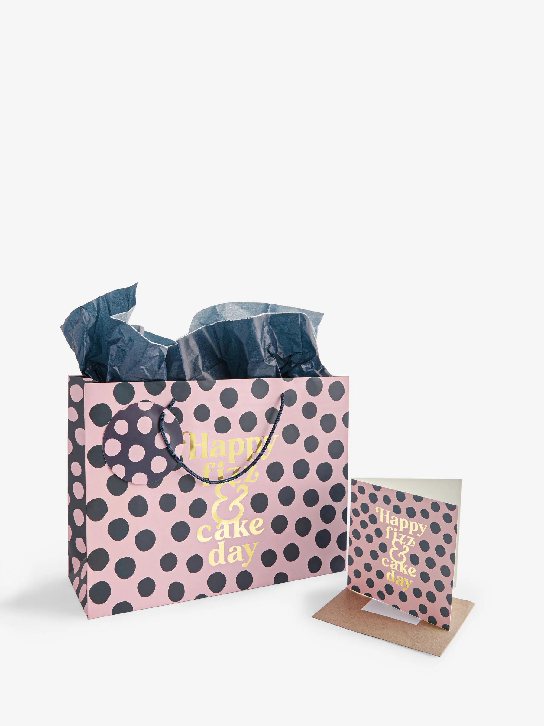 Birthday Slogan Gift Bag and Card Set