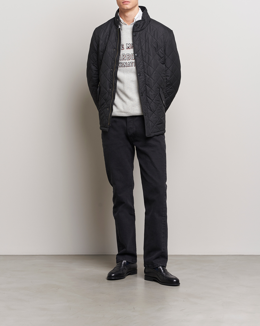 Barbour Lifestyle Powell Quilted Jacket Black
