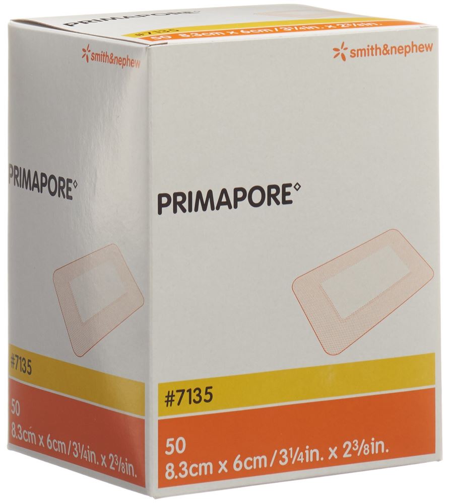 PRIMAPORE Wundverband<br>50 Stück, 8.3x6cm, steril