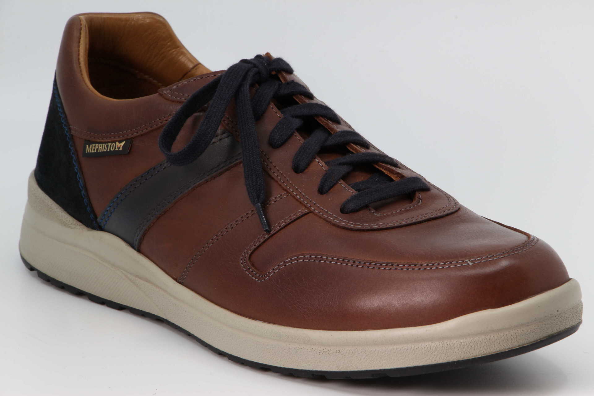 Mephisto Vito chestnut / navy