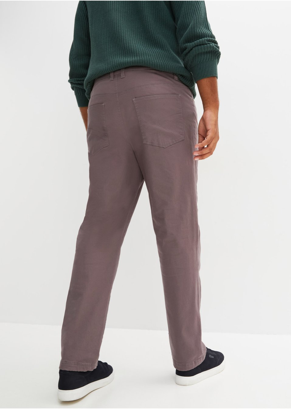 Pantalon thermo extensible Classic Fit, Straight