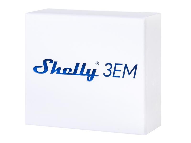 Shelly Dreiphasen-Energiezähler Shelly 3EM WiFi 3-Phasen Energy Meter