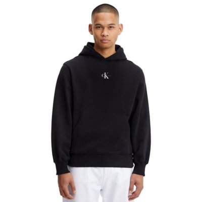 Sweatshirt à capuche homme Micro Monologo CALVIN KLEIN