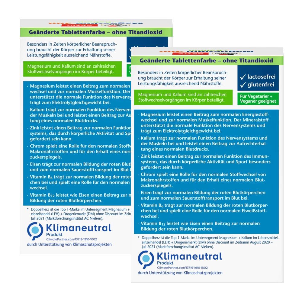 Doppelherz® Magnesium + Kalium 400