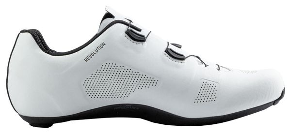 Chaussures Route Northwave Revolution Wide Blanc Homme